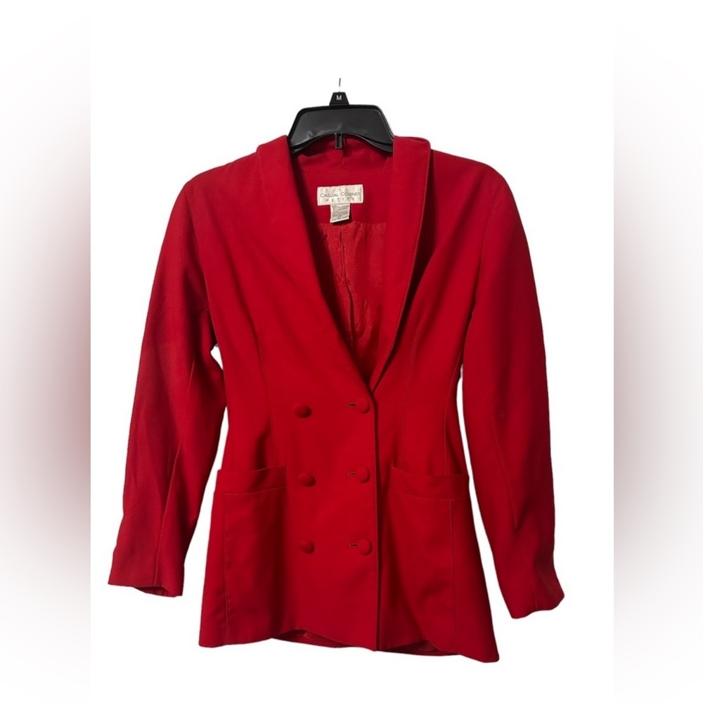 Vintage Red Blazer